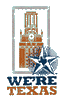 We're Texas logo
