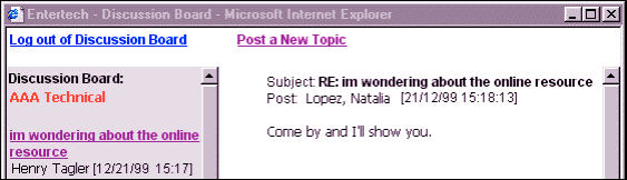 Discussion Board