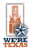 We're Texas logo