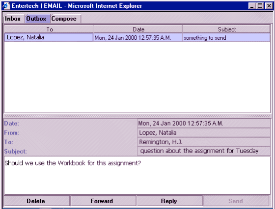Mail: Outbox