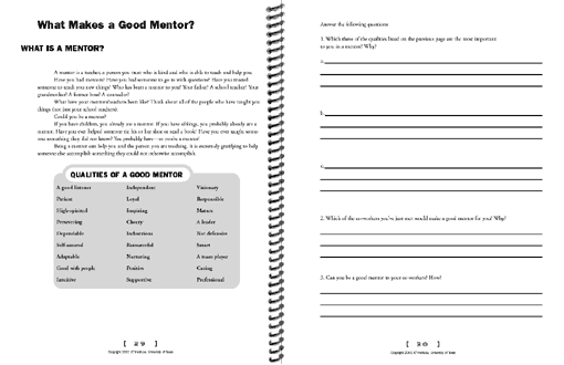 Workbook - page spread